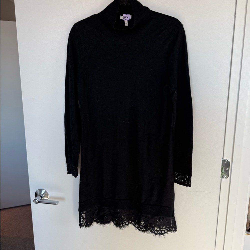 Joie Black Long Sleeve Dress